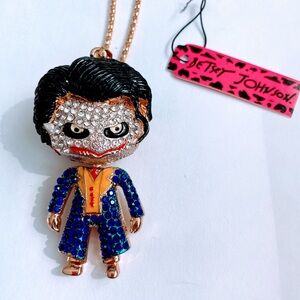 The Joker Pendant Necklace